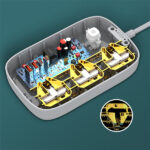 SC3416 LDNIO | 65W GaN high power Extension AC Outlet Power Strip with USB and Type C power strip - Image 6