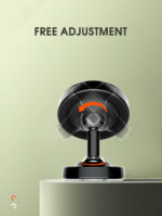 ⁦MG08 لدنيو | حامل تليفون للعربية او المكتب مغناطيسي قابل للدوران بزاوية 360 درجة⁩ - الصورة ⁦11⁩