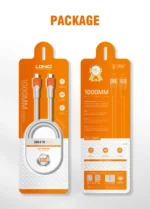 LC601C LDNIO | 100w Super Fast Charging USB C to Type C Charging Data Cable 48Gbps Date Transfer Thunderbolt USB C Cable - Image 11