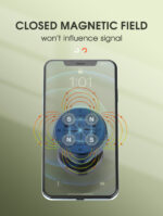 ⁦MG08 لدنيو | حامل تليفون للعربية او المكتب مغناطيسي قابل للدوران بزاوية 360 درجة⁩ - الصورة ⁦7⁩