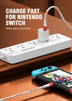 LC601C LDNIO | 100w Super Fast Charging USB C to Type C Charging Data Cable 48Gbps Date Transfer Thunderbolt USB C Cable - Image 10