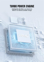 PQ13 LDNIO | 10000mAh Power Bank with Built-in Cables - 22.5W MAX | White - Image 8