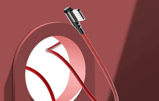 ⁦LS562 | لدنيو كابل شحن يو اس بي إلى نوع لايتج ايفون 2.4A بطول 2 متر⁩ - الصورة ⁦4⁩