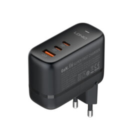 Q366 | ldnio 65W GaN travel Supper Fast Charger with 3 Plug - Image 16