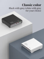 ⁦Q605 | لدنيو | محطة شحن مكتبية متعددة المنافذ بقدرة 120واط⁩ - الصورة ⁦12⁩