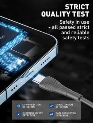 LC671C | LDNIO 65W Type-C to Type-C Cable Support PD and QC - Image 7