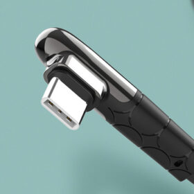 LS582 | لدنيو كابل شحن 2.4 أمبير يو اس بي الى تايب سي 2 متر