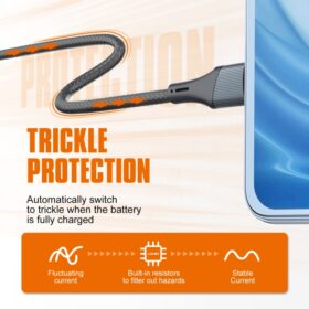 LC631C | LDNIO 65W type C to C 1M Fast Charging Data Cable for 15 Pro Max &Samsung - Image 8