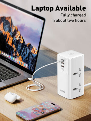 SC4383 | LDNIO 70W Multifunctional Universal Desktop Power Adapter - Image 6