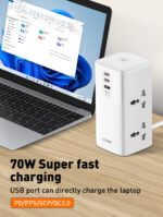 SC4383 | LDNIO 70W Multifunctional Universal Desktop Power Adapter - Image 18