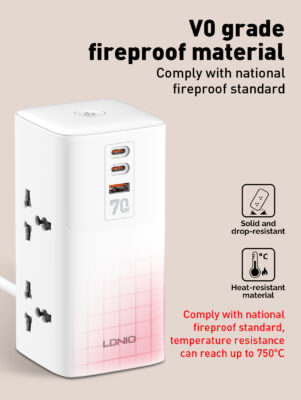 SC4383 | LDNIO 70W Multifunctional Universal Desktop Power Adapter - Image 24