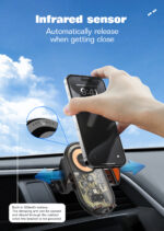 MW30 | LDNIO Wireless Charging Car Phone Holder - Image 11