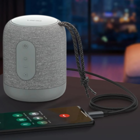 ⁦LS-Y81C | كيبل تحويل من AUX الى type-c للأنظمة الصوتية بطول 1 متر⁩ - الصورة ⁦4⁩