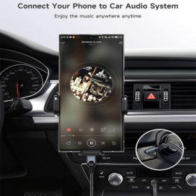 ⁦LS-Y81C | كيبل تحويل من AUX الى type-c للأنظمة الصوتية بطول 1 متر⁩ - الصورة ⁦7⁩