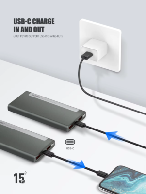 PR1018 | LDNIO Mini power bank With 5000mAh/18.5Wh Capacity For iPhone Charging Mobile Phone USB Devices - Image 11