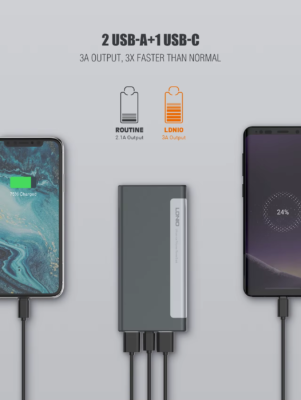 PR1018 | LDNIO Mini power bank With 5000mAh/18.5Wh Capacity For iPhone Charging Mobile Phone USB Devices - Image 8