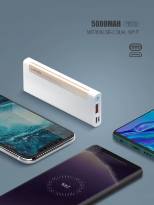 PR1018 | LDNIO Mini power bank With 5000mAh/18.5Wh Capacity For iPhone Charging Mobile Phone USB Devices - Image 6