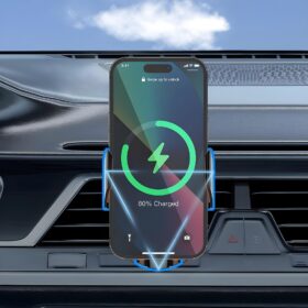 MW30 | LDNIO Wireless Charging Car Phone Holder - Image 3