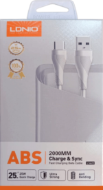 Ldnio | LS622 USB A to Lightning 2M Cable 25w for Charging and Data Sync - Image 4