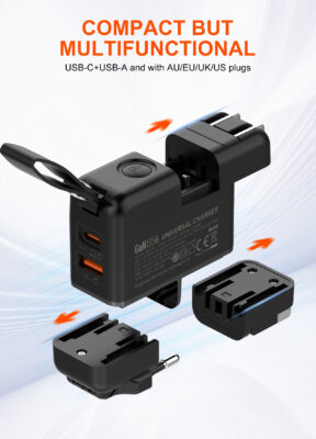 Q2618 | 65W GaN Supper Fast Universal Travel Charger - Image 4