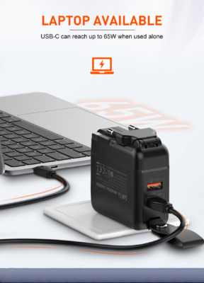 Q2618 | 65W GaN Supper Fast Universal Travel Charger - Image 6