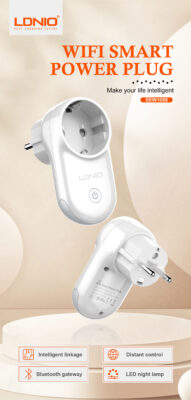 SEW1058 | Ldnio Wi-Fi Smart Power Socket LED Night Lamp Power Strip - Image 3