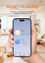 ⁦SEW1058 |  مقبس طاقة لدنيو ذكي لاسلكي يعمل عن بعد باستخدام الهاتف مع وظيفة اضاءة ليلية⁩ - الصورة ⁦6⁩