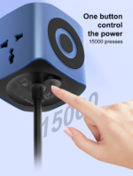 SC3319 | LDNIO 6 in 1 Power Socket Adapter Desktop Charger 65W USB-C - Image 12