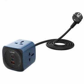 SC3319 | LDNIO 6 in 1 Power Socket Adapter Desktop Charger 65W USB-C - Image 6