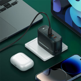 Q367 | LDNIO 65W GaN Supper Fast Charger 3USB-C PD ports - Image 8