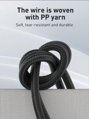 ⁦LS-Y82a | كابل صوت 3.5 ملم من لدنيو ابيض 2 متر⁩ - الصورة ⁦8⁩