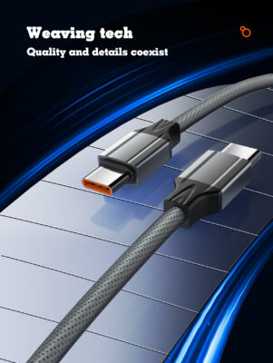 ⁦LC442i | كابل بيانات للشحن السريع ، بقدرة 30 وات من النوع C إلى ايفون بطول 2 متر مع ميزة منع ارتفاع درجة الحرارة⁩ - الصورة ⁦4⁩