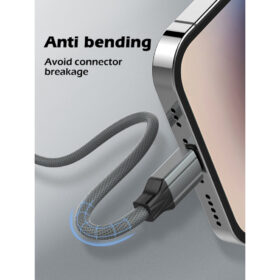 ⁦LC442i | كابل بيانات للشحن السريع ، بقدرة 30 وات من النوع C إلى ايفون بطول 2 متر مع ميزة منع ارتفاع درجة الحرارة⁩ - الصورة ⁦6⁩