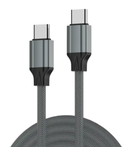 LC442C | كابل بيانات للشحن السريع ، بقدرة 65 وات من النوع C إلى نوع C بطول 2 متر مع ميزة منع ارتفاع درجة الحرارة