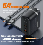 LC442C | LDNIO 5A Fast Charging Type-C To Type-C Data Cable 2M - Image 3