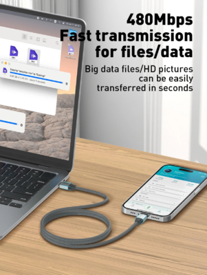 LDNIO | LC442C 100W High Power E-marker Chip Type-C to Type-C | 2M - Image 10