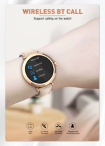 SW02 | LDNIO Compact and Round Smart Watch GOLD - Image 8