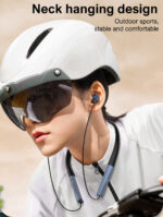 N01 | LDNIO Wireless stereo headset Neckband bluetooth headset Blue - Image 16