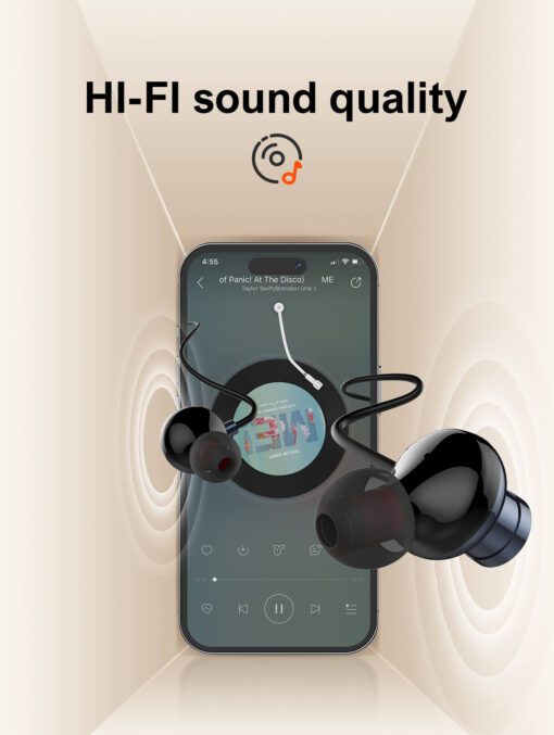 N01 | LDNIO Wireless stereo headset Neckband bluetooth headset Blue - Image 22