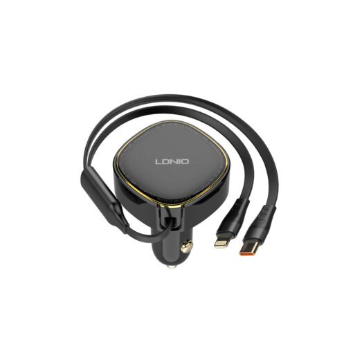 30W Wired Type-C OR Lightning Ultra Fast Car Charger C107 - Image 13
