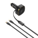 30W Wired Type-C OR Lightning Ultra Fast Car Charger C107 - Image 10