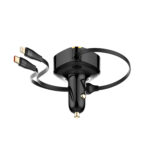 30W Wired Type-C OR Lightning Ultra Fast Car Charger C107 - Image 12