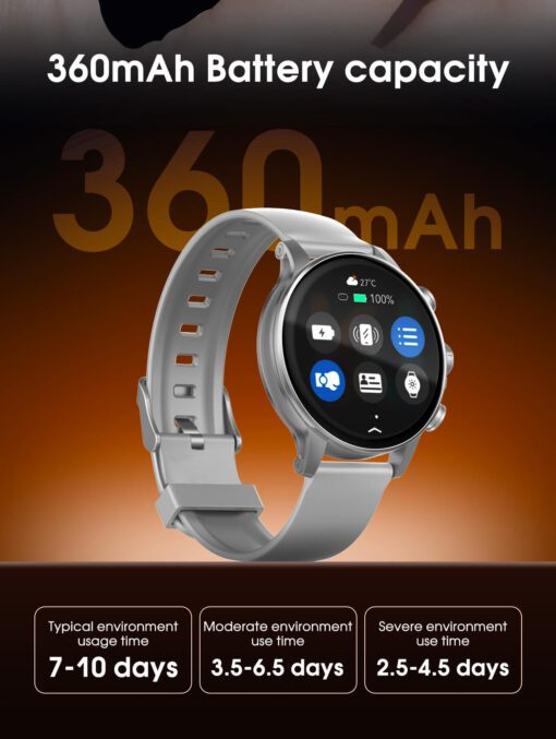 SW01 | High-performance device smartwatch color silver - Image 3
