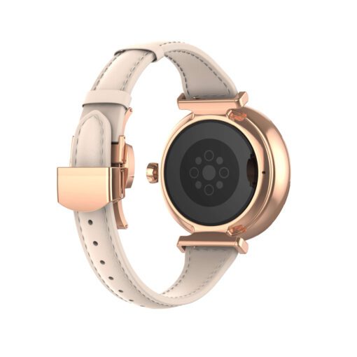 SW02 | LDNIO Compact and Round Smart Watch GOLD - Image 3