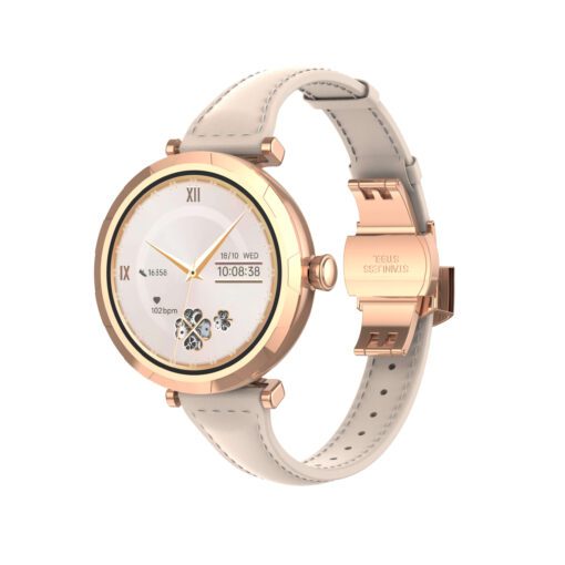 SW02 | LDNIO Compact and Round Smart Watch GOLD - Image 15