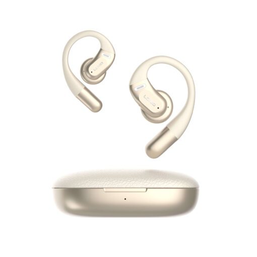 T12 | LDNIO Wireless Stereo BT Earbuds Over-Ear Headphones | Golden - Image 13