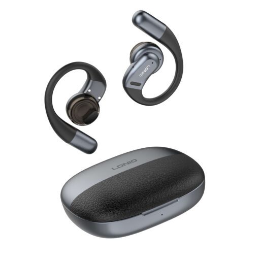 T12 | LDNIO Wireless Stereo BT Earbuds Over-Ear Headphones | black - Image 15