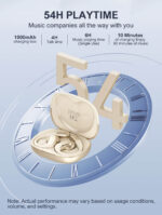 T12 | LDNIO Wireless Stereo BT Earbuds Over-Ear Headphones | black - Image 9