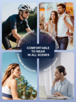 T12 | LDNIO Wireless Stereo BT Earbuds Over-Ear Headphones | black - Image 7