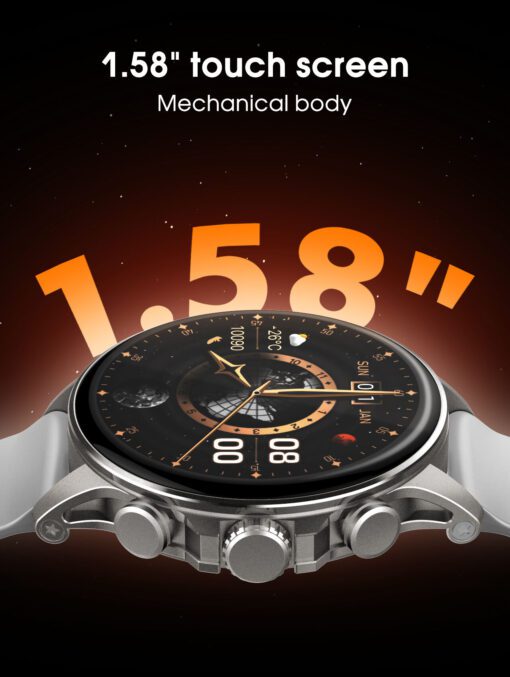 SW01 | High-performance device smartwatch color silver - Image 2